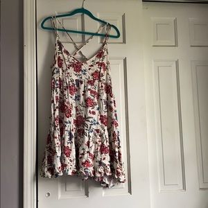 American Eagle Floral Swing Dress